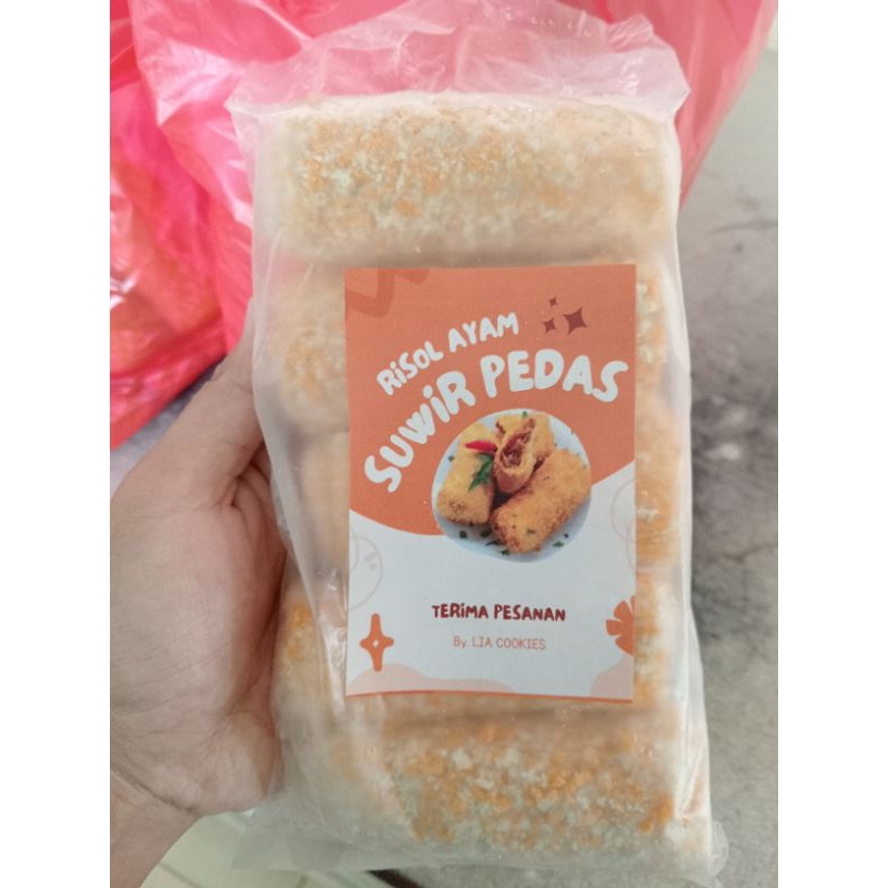 

risol ayam suwir isi 5