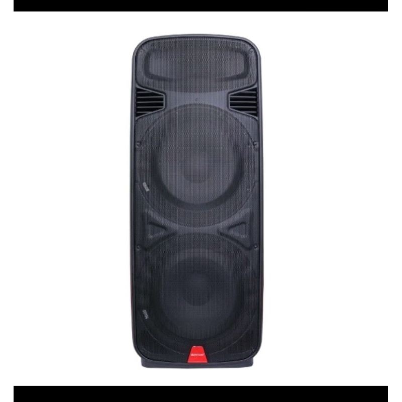 Speakers Portable BareTone PM215, 15inch Double Woofer 1000Watt