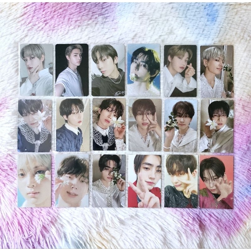 ENHYPEN PHOTOCARD OFFICIAL ORANGE BLOOD KALPA BUNGA, DARKBLOOD, MANIFESTO ERA