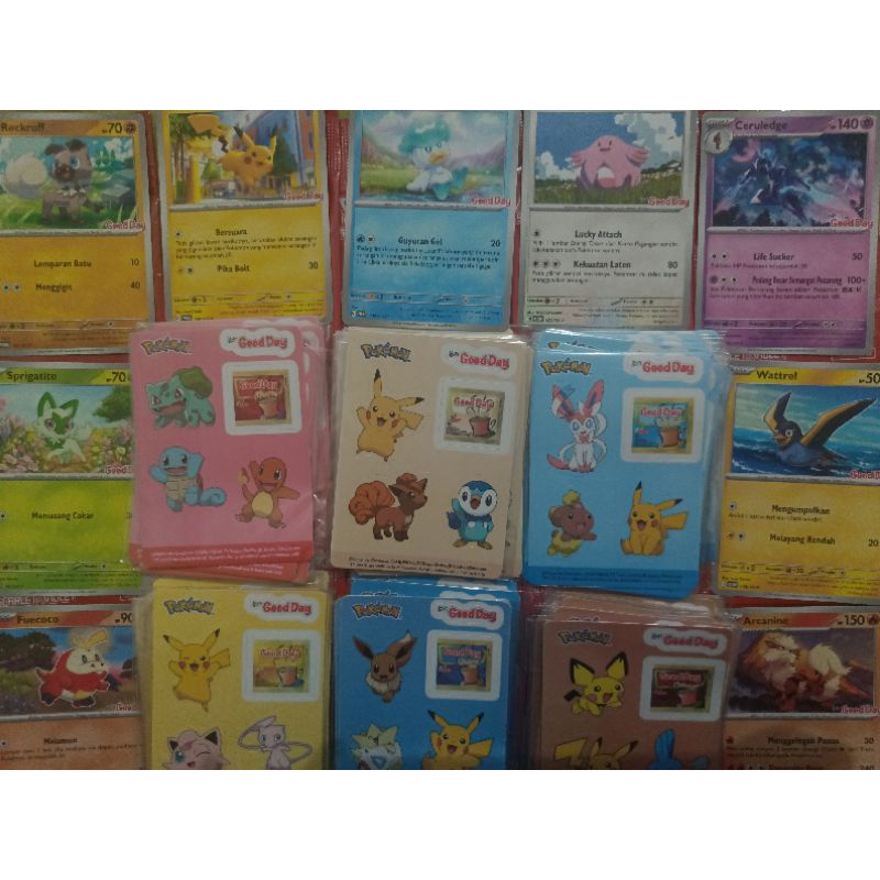stiker pokemon x good day