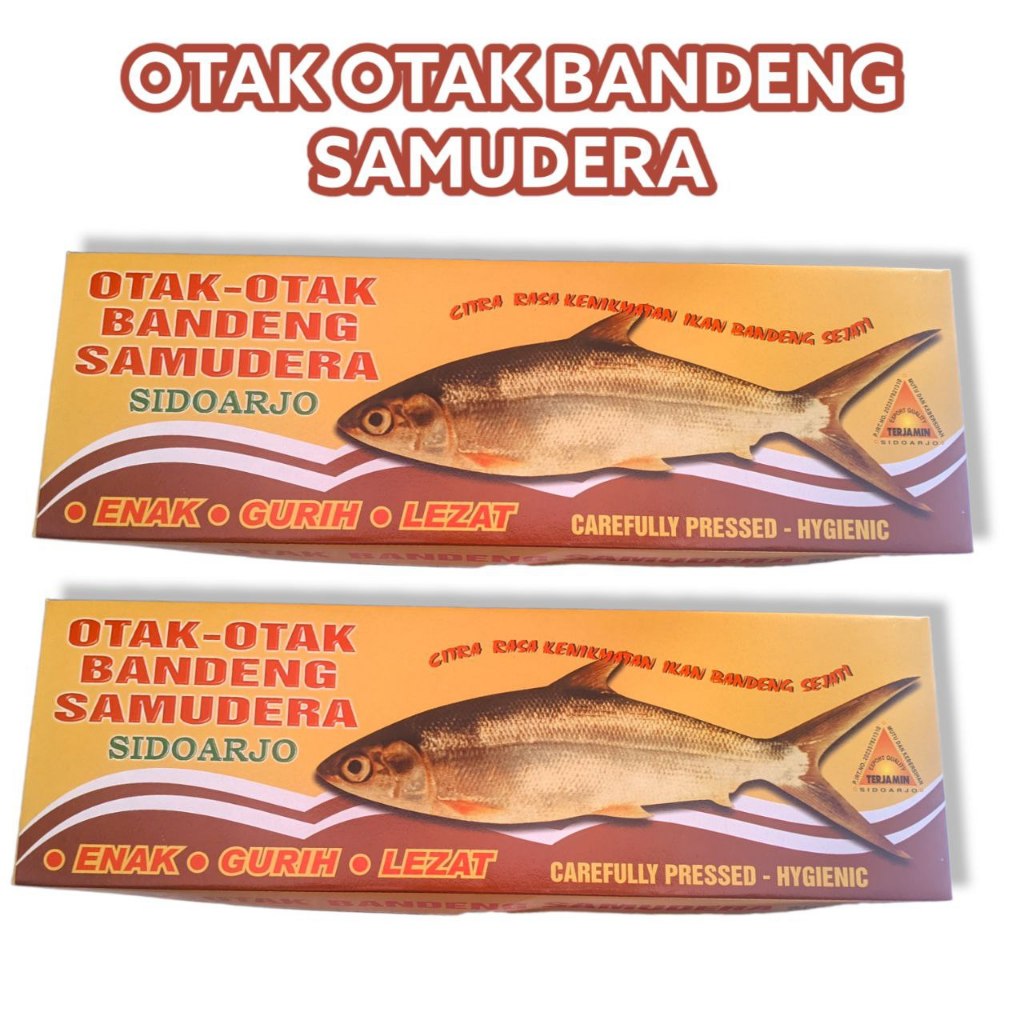 

SAMUDERA BANDENG OTAK OTAK ASLI SIDOARJO 300GR 300GR