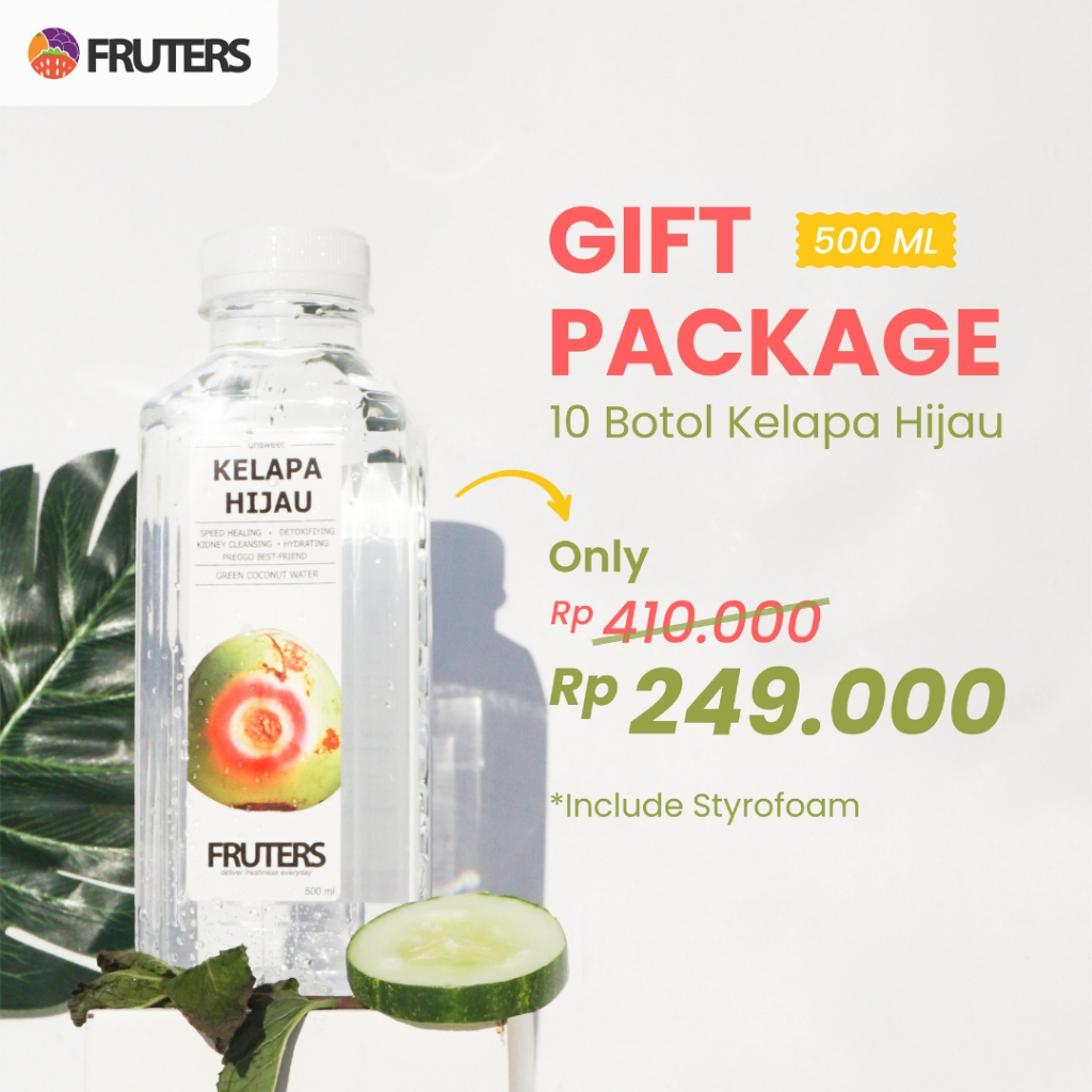

PROMO Kelapa Hijau - Air Kelapa Ijo Murni FRUTERS