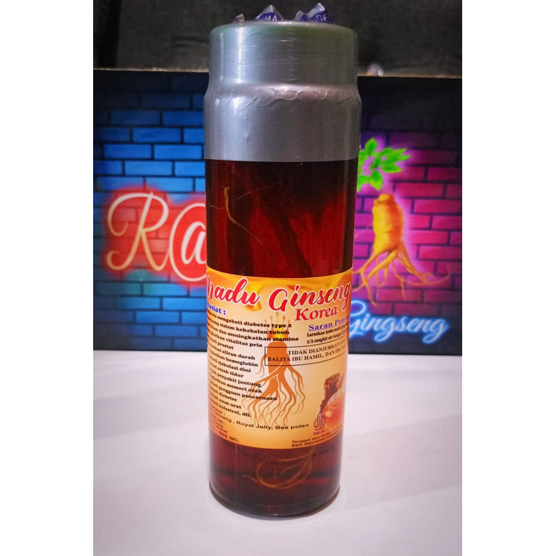 

Madu Ginseng Korea 500ml