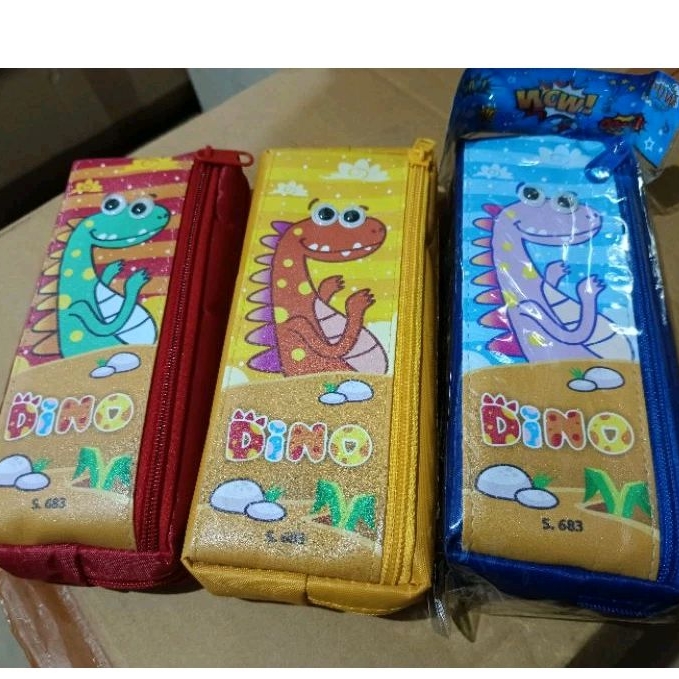 

TEMPAT PENSIL RESLETING MURAH S-683 KARAKTER DINOSAURUS