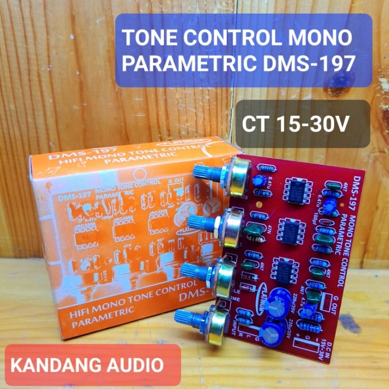 TONE CONTROL MONO HIFI PARAMETRIC DMS-197