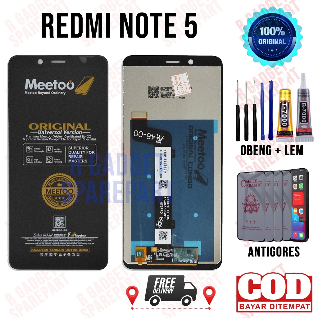 Lcd Redmi Note 5 Original OEM Quality Lcd Touchscreen Redmi Note 5 Fullset