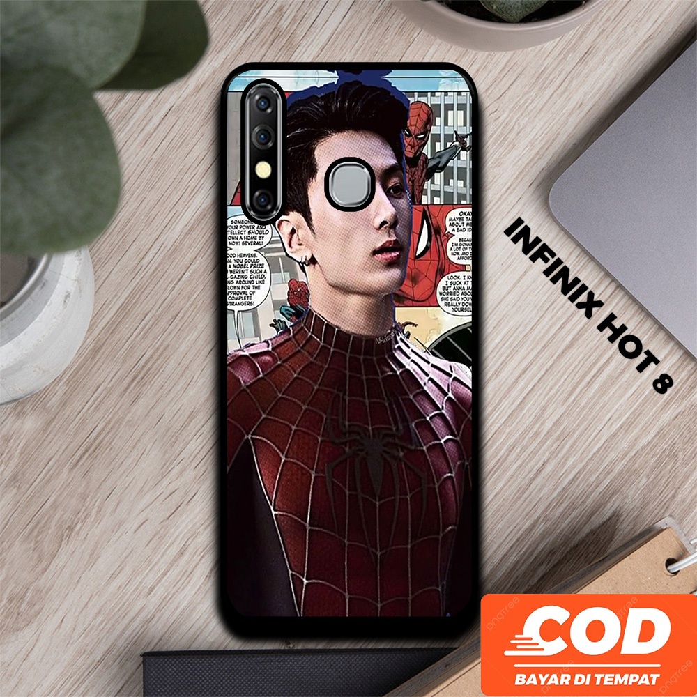 [A14] CASING HANDPHONE INFINIX HOT 8 - CASING INFINIX HOT 8 - CASING FASHION VIRAL - CASE AESTHETIC 
