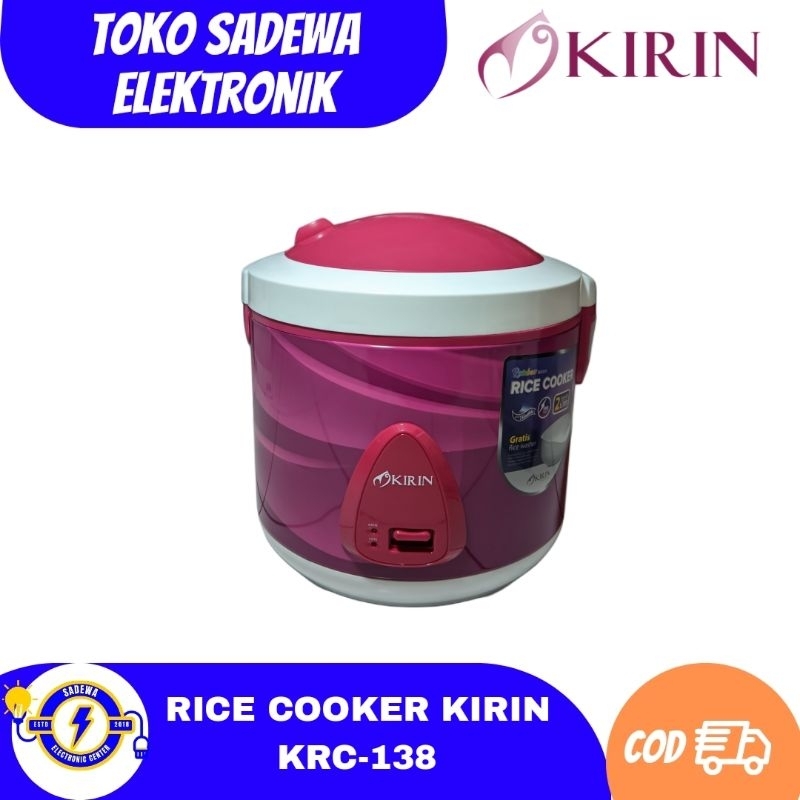 RICE COOKER KIRIN KRC-138 2 LITER