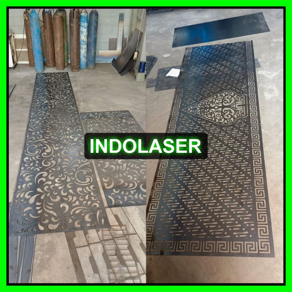 Laser Cutting Plat Besi Tebal 1,2 mm - INDOLASER