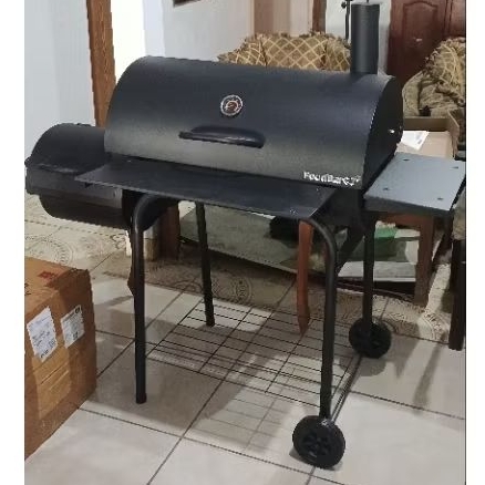 BBQ Wood Stove Offset Smoker X Alat Daging Asap Sso Sapi Compact