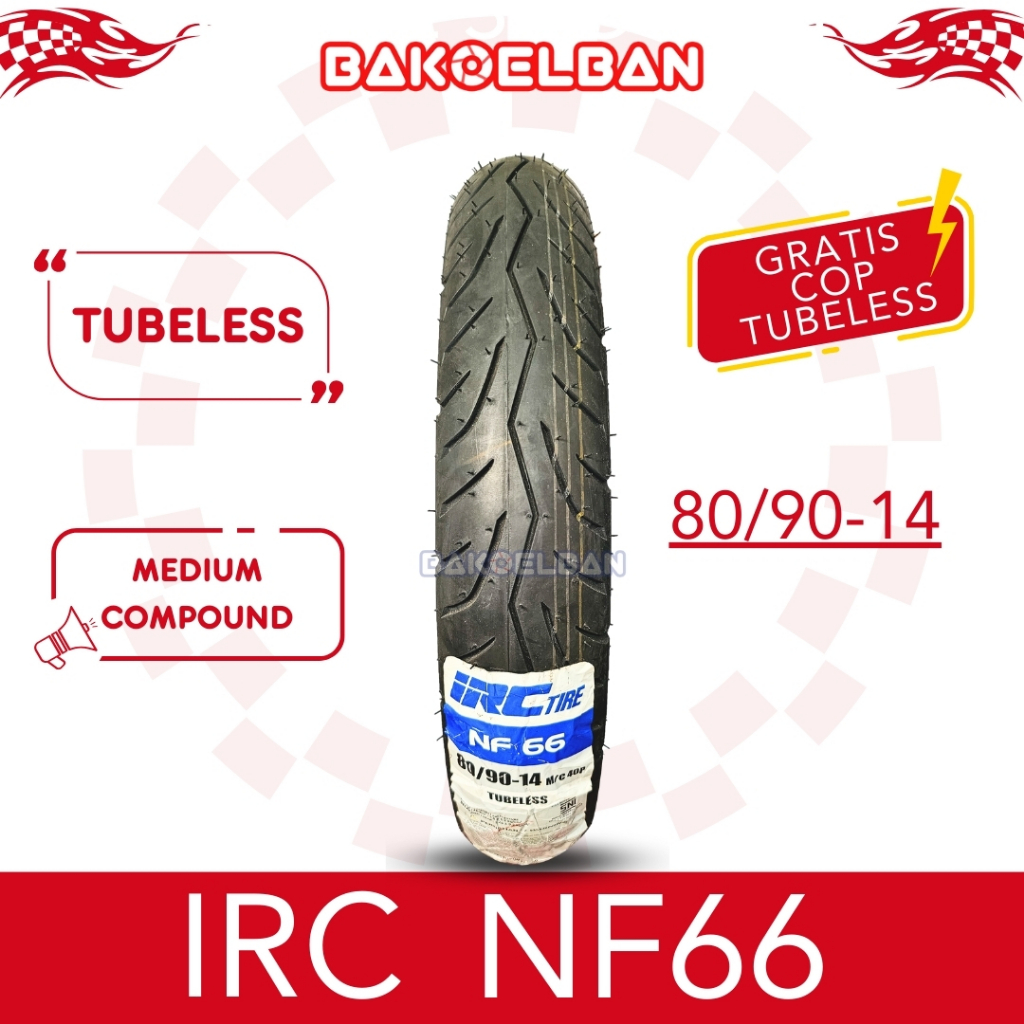 BAN MOTOR IRC NF66 80/90-14