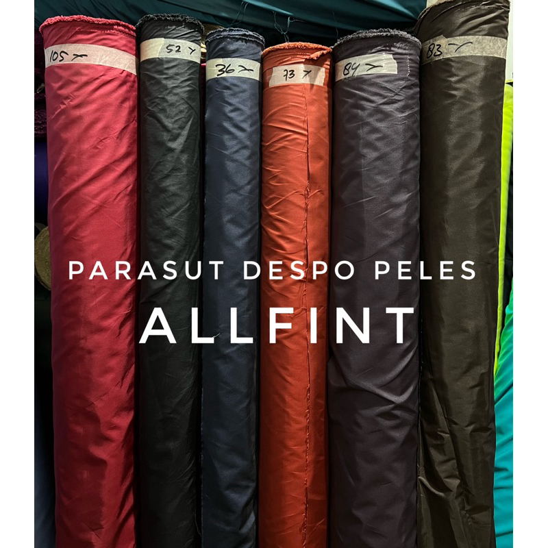 kain parasut micro peles Kain bahan parasut kain bahan jaket