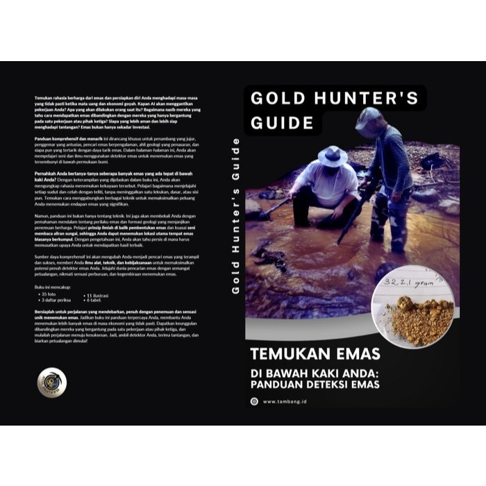 Buku: Temukan Emas di Bawah Kaki Anda: Panduan Deteksi Emas