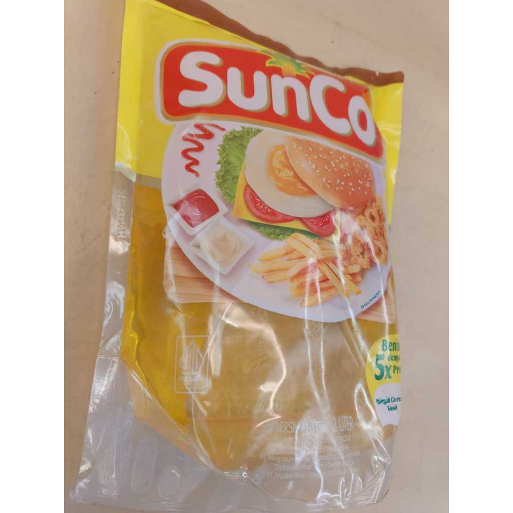 

Minyak Sunco Kemasan 2 Liter Pouch