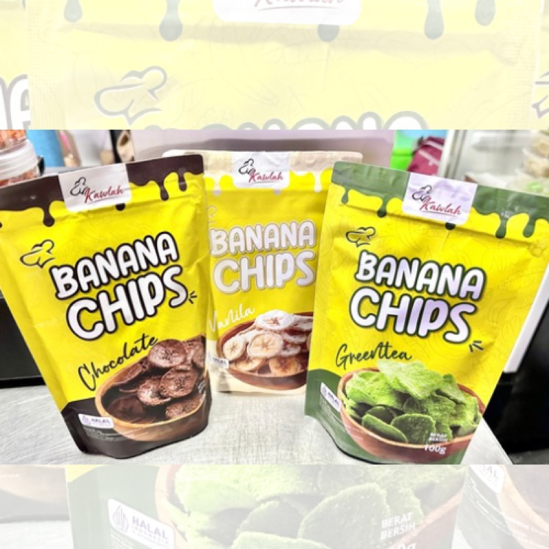 

Kawlah Banana Chips - Snack keripik pisang 100gr