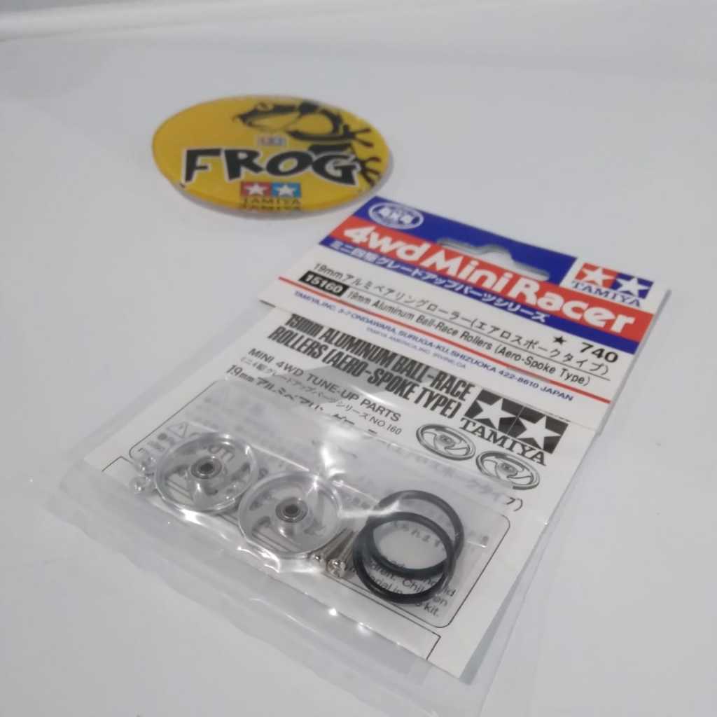 TAMIYA 15160 ALUMINUM BALL RACE ROLLER 19 MM