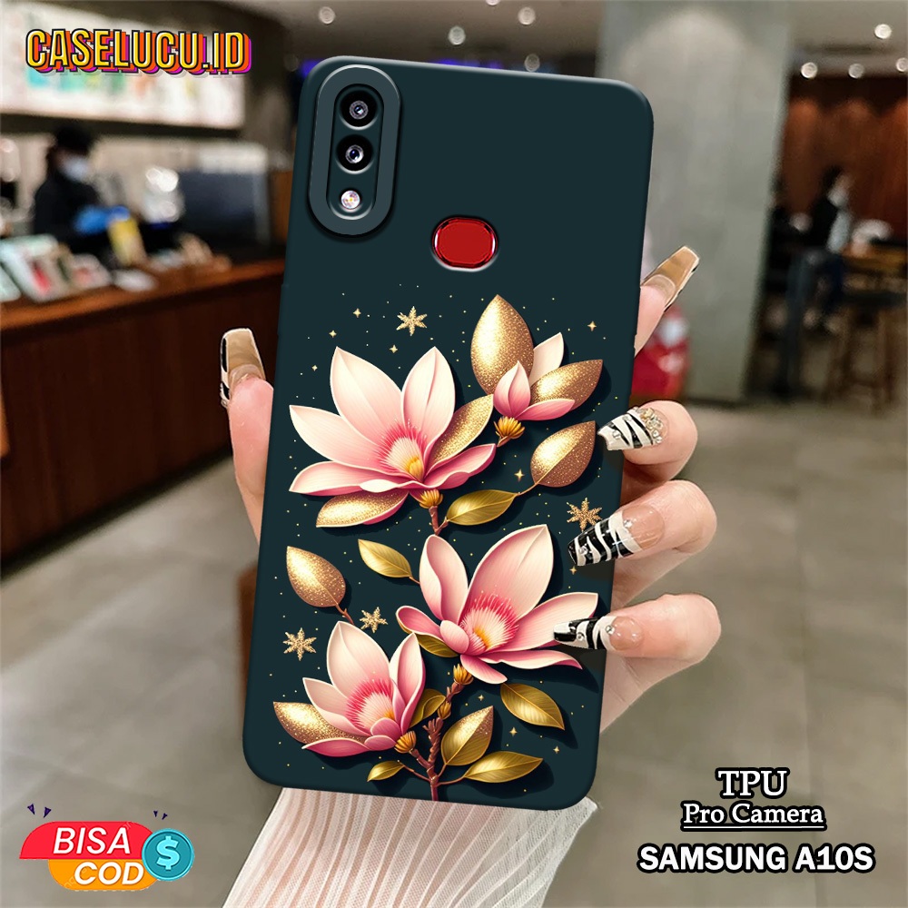 Casing Hp Samsung A10S Terbaru Fashion Case Bunga Case Hp Samsung A10S Soft Case Hp Samsung A10S Kes