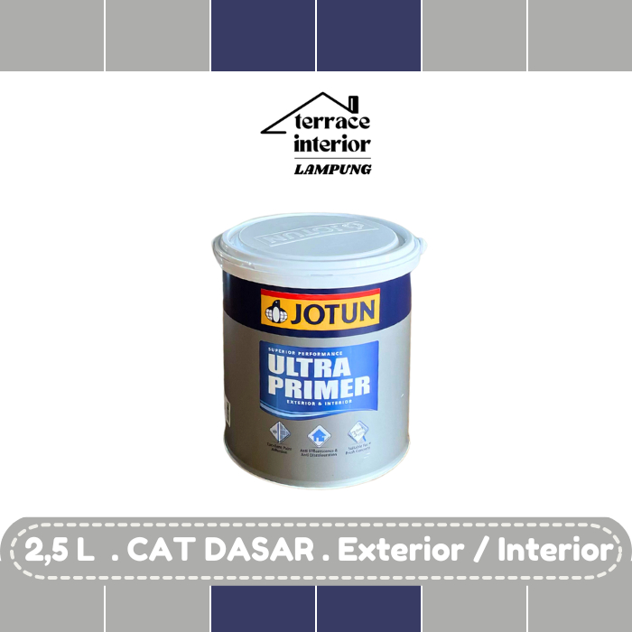 Cat Dasar (Alkali) Ultra Primer Jotun 2.5 L Interior & Eksterior