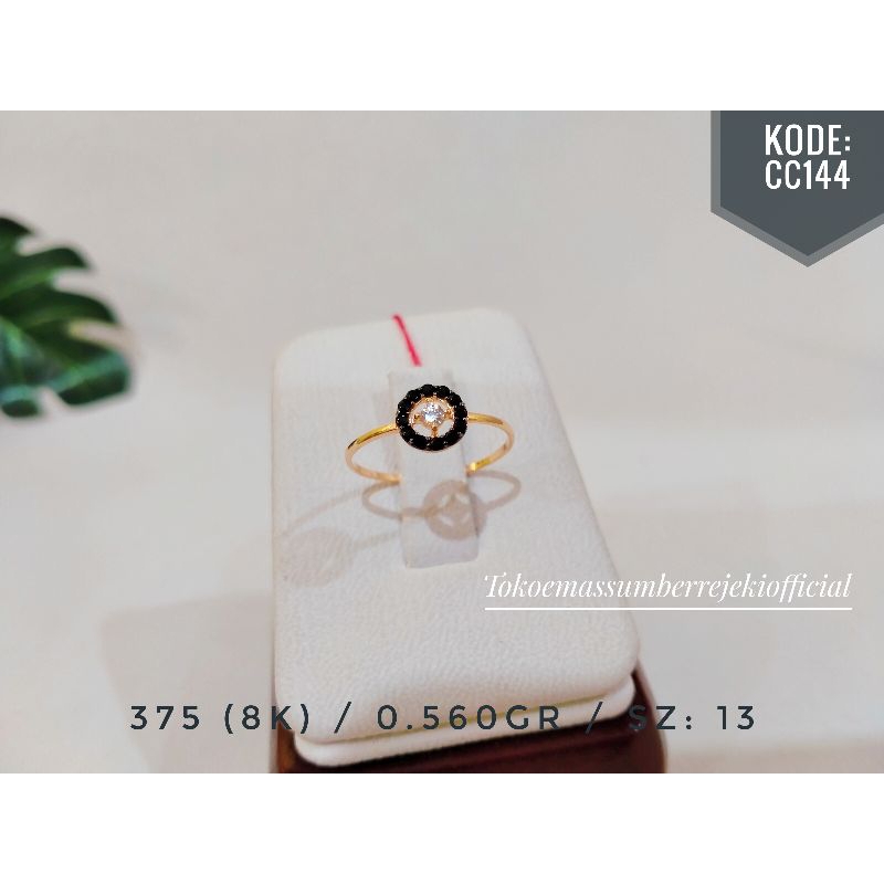 xt1* Cincin berat ringan/cincin berat di bawah 1 gram / cincin 300 / cincin 375 / cincin 8k / cincin