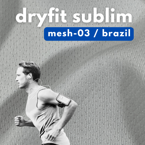 Kain Jersey Dryfit Mesh-03 Brazil 36" Premium Jersey Dryfit ― Perdana Textile