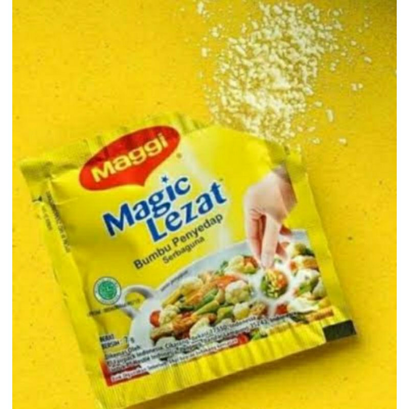 

Penyedap Rasa Magic Lezat 6pcs / Bumbu Masakan / bumbu Sayuran / Belanja Di Semarang