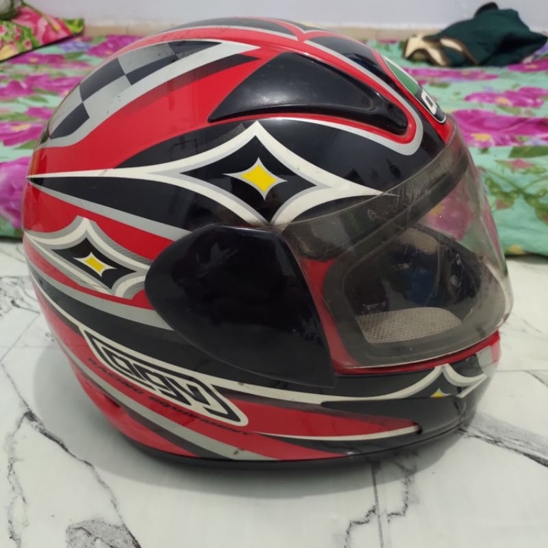 HELM FULLFACE AGV GP 1 ORIGINAL size L, bekas, second, masih bagus banget