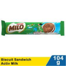 

MILO MILK BISCUIT 104GR & NUGGETS 25GR