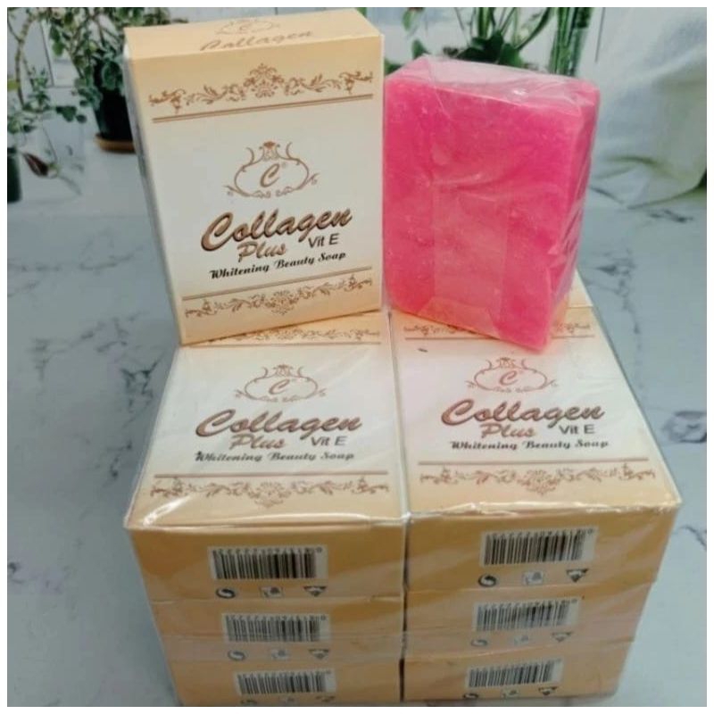 SABUN COLLAGEN PLUS VIT E // sabun collagen original, whitening