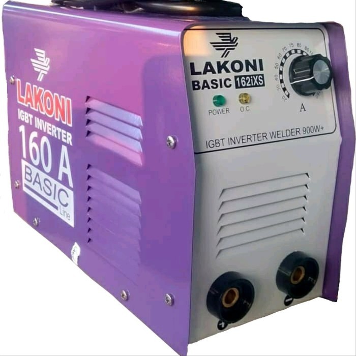 MESIN LAS LAKONI BASIC 162 IXS MMA WELDING LAKONI BASIC 162IXS MESIN TRAVO LAS INVERTER 900 WATT
