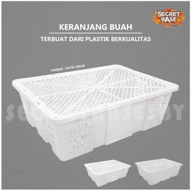 KERANJANG KELENGKENG HARGA PERPCS WARNA PUTIH KERANJANG SERBAGUNA