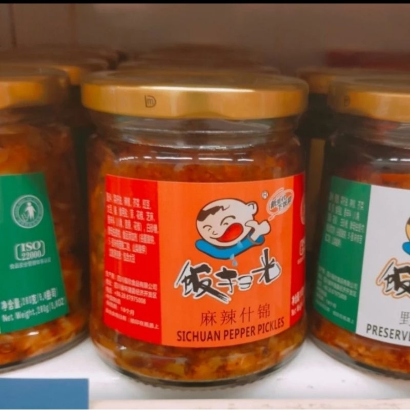 

fan sao Chuang Sichuan pepper pickled acar cabe 280gr