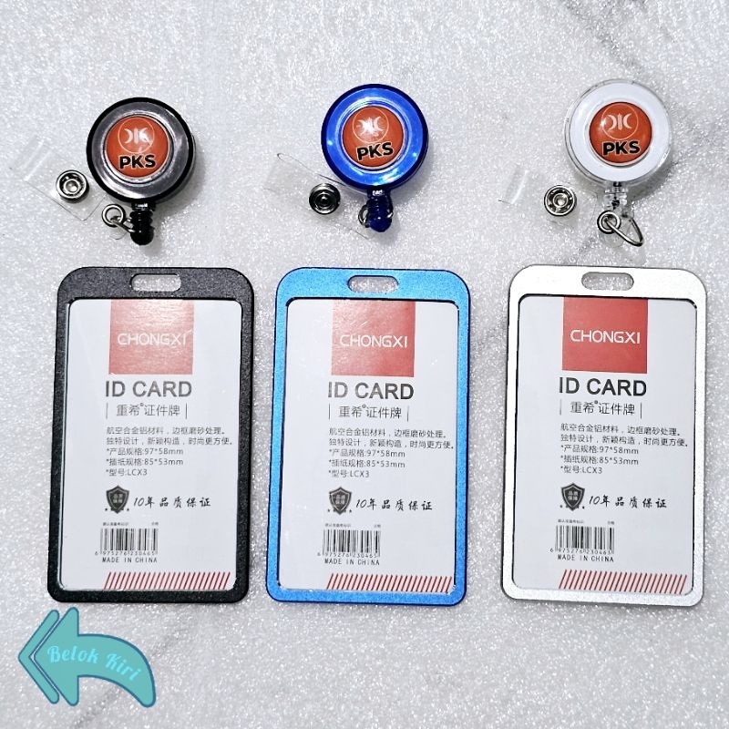 

Tempat Kartu Id Card Aluminium + Yoyo Logo PKS