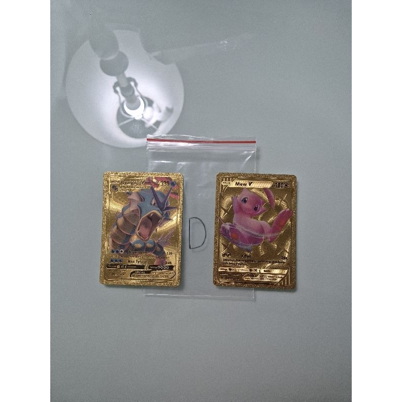 golden pokemon card bahasa inggris