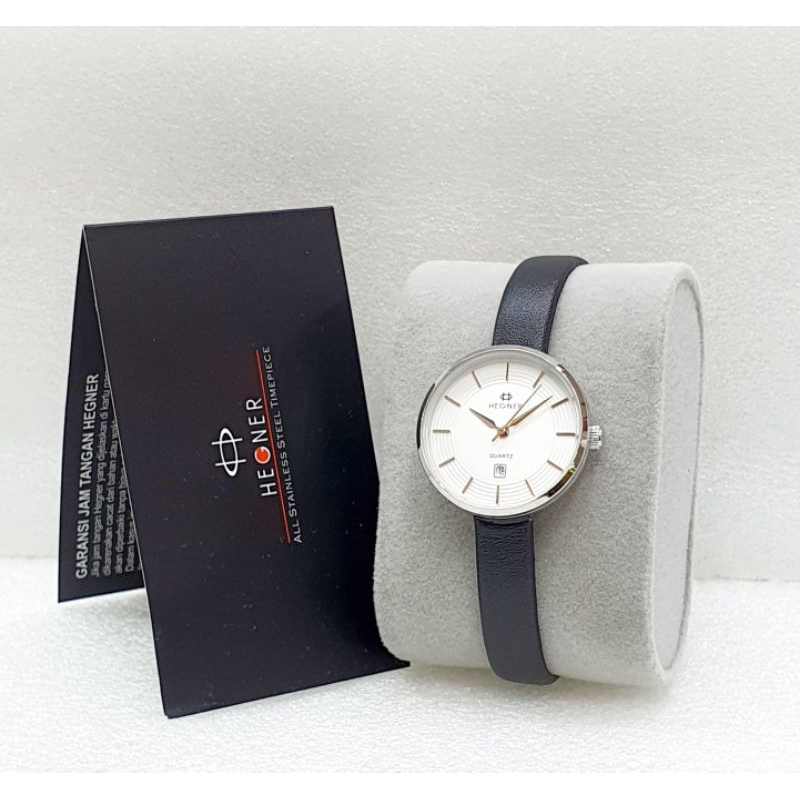 Jam Tangan Wanita Terbaru HEGNER 5030 Original Bahan Kulit