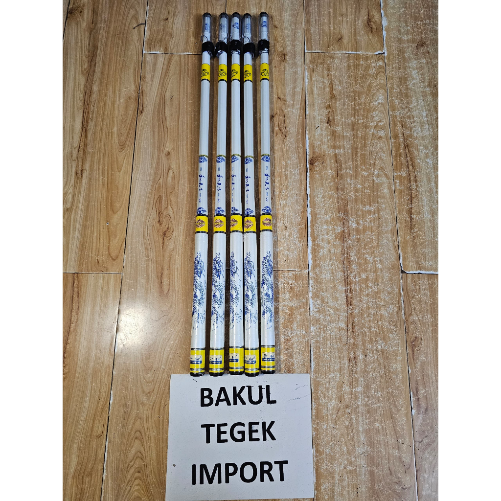 Tegek Jinsong white dragon zoom 500cm ,Ruas 62cm,Action medium ke medium hard.