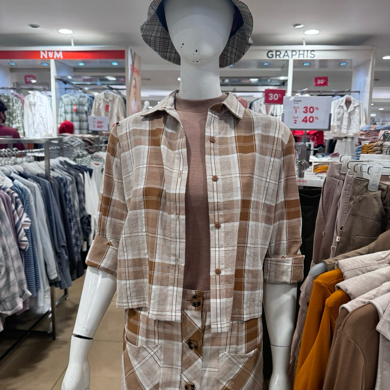 GRAPHIS - SALE Kemeja Blouse Wanita (S-L)