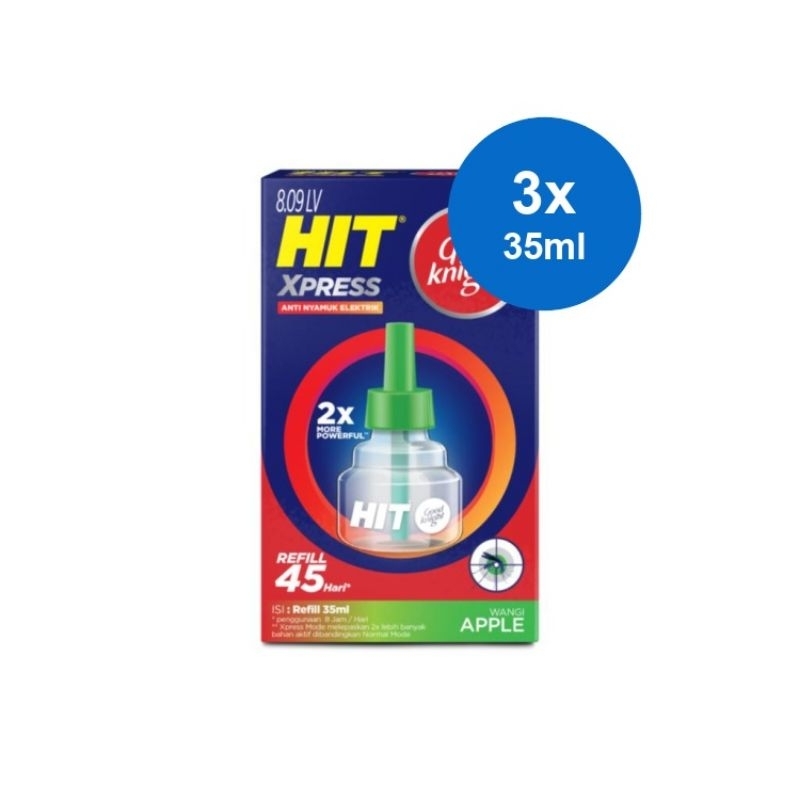 hit express good knight Apple 35ml