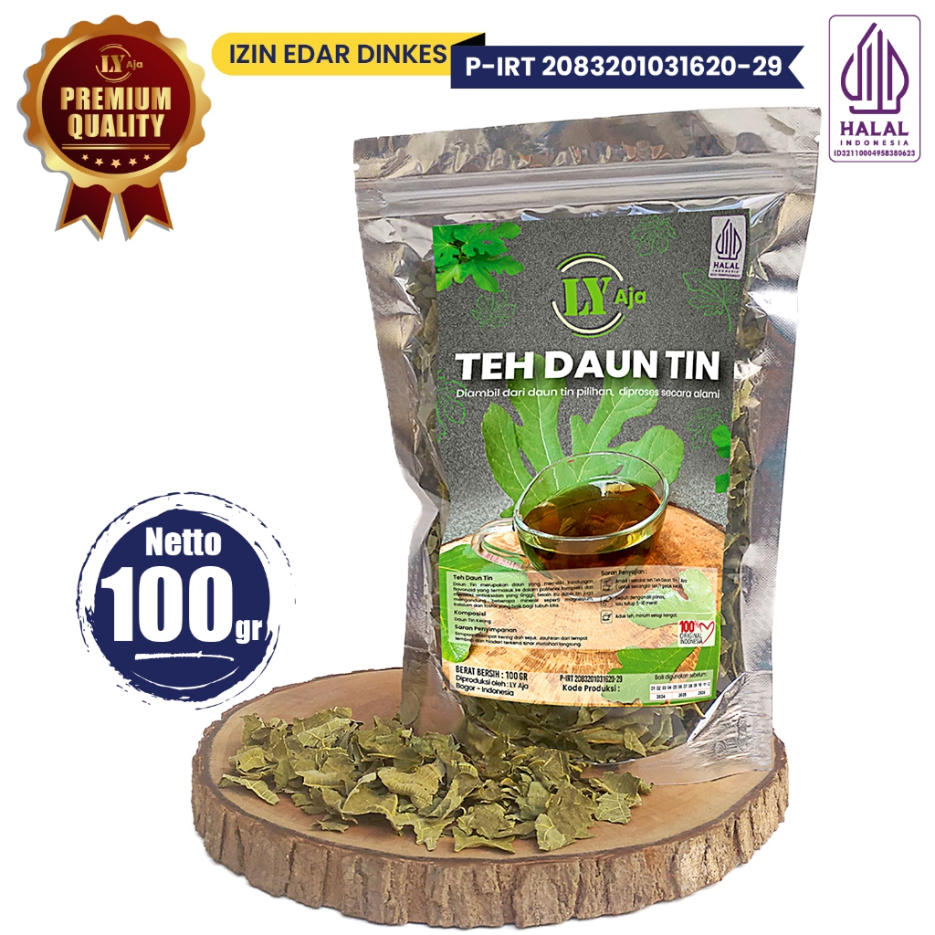 

Teh Daun Tin / Ara 100 Gram LY Aja Ekonomis 100 Gr Herbal Pelangsing Diet