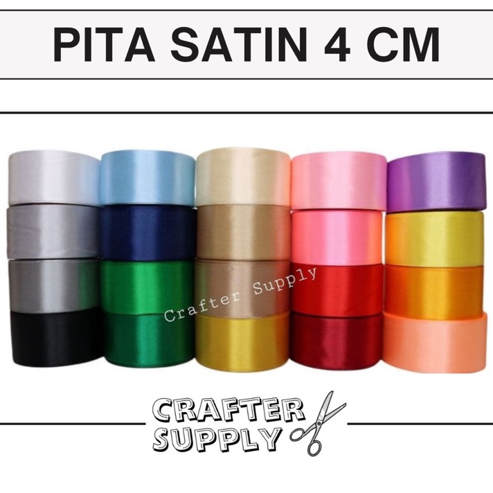 

MURAH BACA DESKRIPSI PITA SATIN 15 INCH LEBAR 4 CM PER ROLL