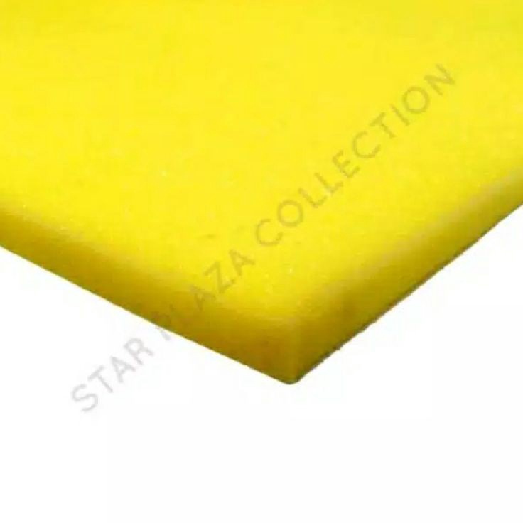 PROMO AWAL TAHUN Busa Lembaran 1x6x1 cm Royal Foam D26 Density 26 Kuning Yellow