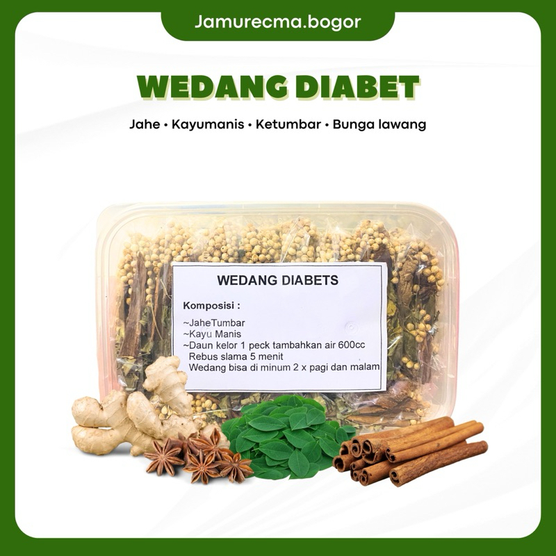 

RECMA Wedang Diabetes isi 10pcs