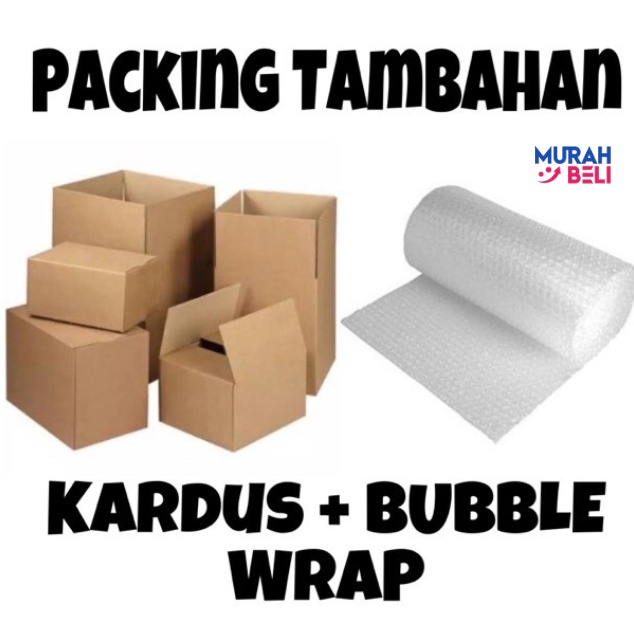 

Hemat 25 MurahBeli PACKINGAN DUS PAKET PENGAMAN BUBBLE WRAP