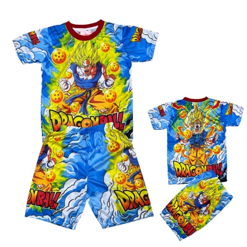 SETELAN ANAK GAME/BAJU TIDUR  ANAK/MOBILE LEGENDD/SETELAN Dragon Ball