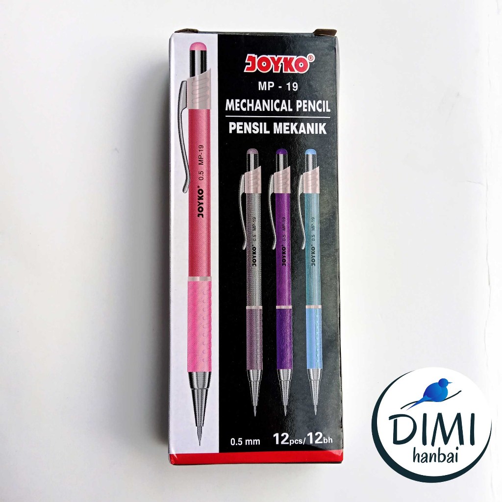 

[DIMI] Pensil Mekanik Joyko MP-19 0.5 mm Harga Satuan/ Mechanical Pencil MP 19 isi 05 Mili