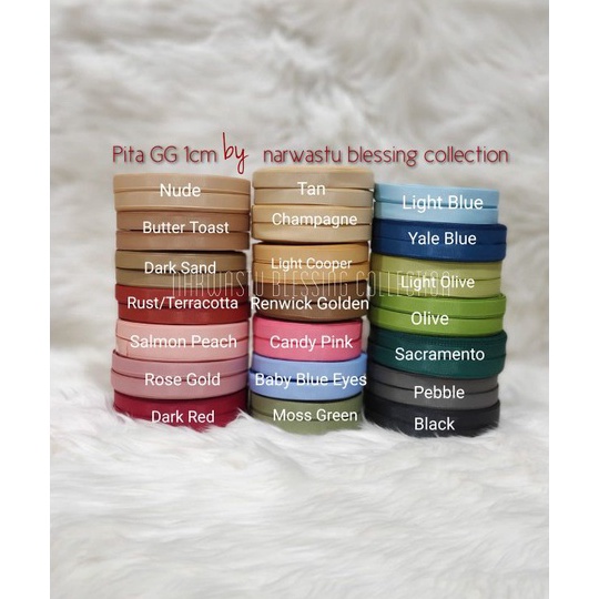 

DIJAMIN MURAH Pita grosgrain 1cm 38 part 2