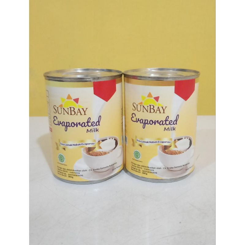 

SUNBAY EVAPORASI 380gr | Sunbay evaporated milk 380gr