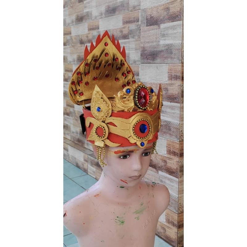 Mahkota Karnaval Anak - Adat Bali Laki-laki