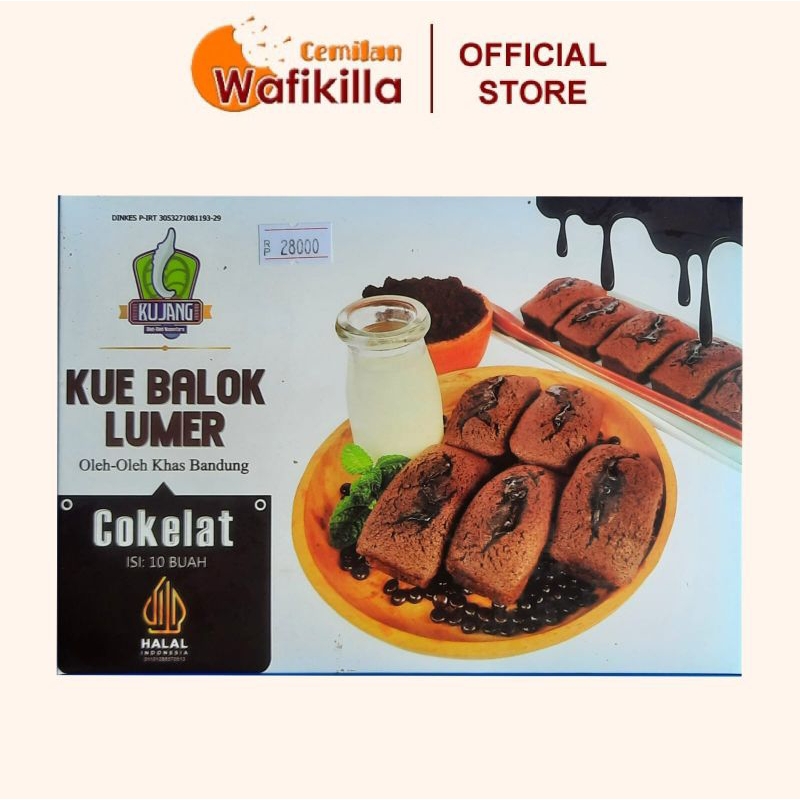 

Kue Balok Lumer Coklat | Oleh-oleh Khas Bandung