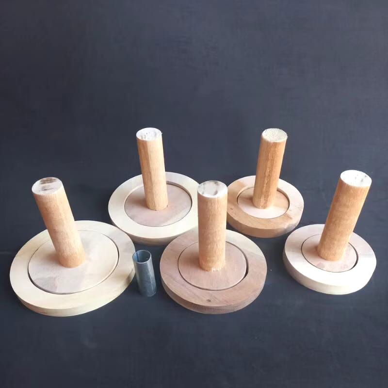 cetakan donat kayu / penekan cetakan donat / pembolong donat / alat membuat donat kayu