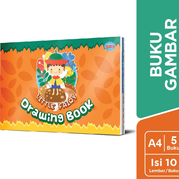 

TERLARIZZZ Sidu Buku Gambar Drawing Book A4 5 Buku